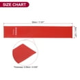 thumbnail image 2 of Unique Bargains Resistance Loop Exercise Bands 12' Elastic Workout Bands for Working Out Fitness, Red 10 Pack, 2 of 7