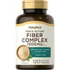Fiber Complex | 1500mg | 120 Capsules | Triple Action for Men and Women | by Piping Rock