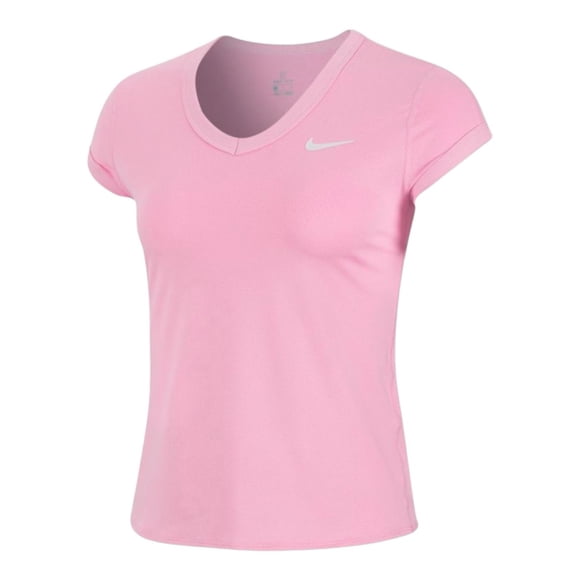 Playera Nike Mujer Court Dry Rosa CQ5364629