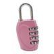 thumbnail image 1 of Speravity Office 4-digit Combination Lock Camping Business Security Luggage Resettable Suitcase Trip Locker Accessories Gate Door Padlock Herramientas y ferretería Teclas rosas/coloridas, 1 of 6