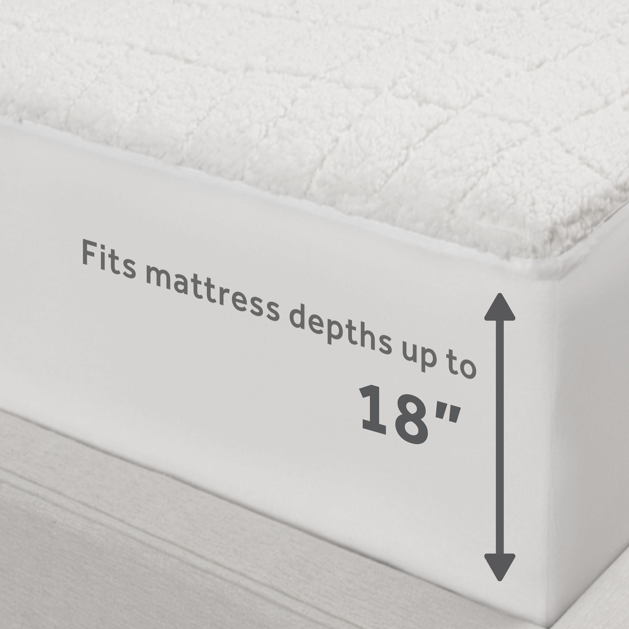 Sunbeam 2-in-1 Reversible 365 Electric Heated and Cooling Mattress Pad Full Size, 54" x 75", 12 Heat Settings, 12-Hour Auto Shut-Off, Cool Touch Fabric, Machine Washable, Warm, Cozy and Comfortable