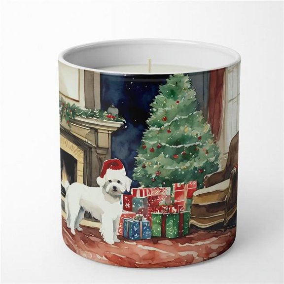 Carolines Treasures DAC2702CDL 3.25 x 3.75 x 3.25 in. Maltese Cozy Christmas Decorative Soy Candle