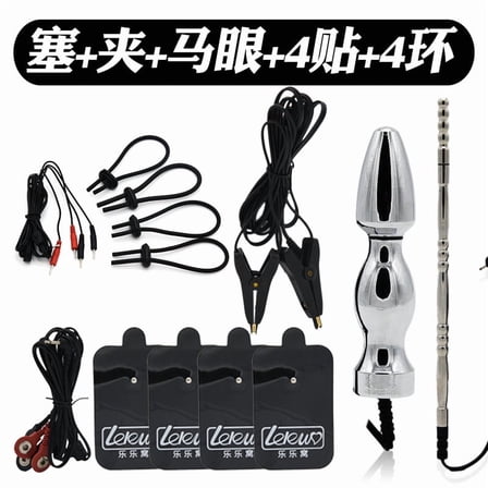 FGJGHKUY24 Electric shock pulse physical therapy massage Electric Shock Massage Kit Electric Shock Accessories Massager Product