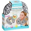 Health Touch Memory Foam Neck Massager, Zebra Print