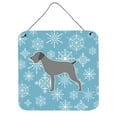 thumbnail image 1 of Flocon de Neige d'Hiver German Wirehaired Pointer Impressions Murales Ou de Porte, 1 of 1
