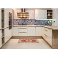 thumbnail image 5 of Ahgly Company Indoor Square Traditional Red Persian Area Rugs, 7' Square, 5 of 6