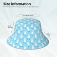 thumbnail image 3 of Cauagu Skating Poodle Fun for Unisex Bucket Hat,Outdoor Summer Beach Fishing Sun Hat Hot Summer Reflective Bucket Hat Fun Outdoor Vacation Hat for Men and Women, 3 of 6