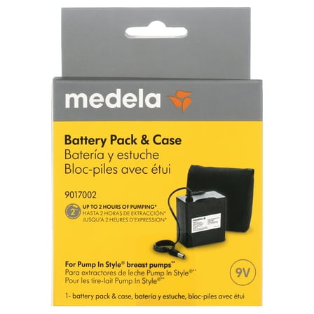 Medela Pump In Style Advanced Breast Pump Battery Pack, Black, 67553, 1 Each