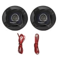 thumbnail image 2 of 2 altavoces para coche de 4 pulgadas con sonido de alta fidelidad, 280 W, graves de frecuencia completa, altavoces estéreo coaxiales modificados de 4 ohmios para coche, 2 of 15