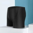 thumbnail image 5 of Bañadores de natación para hombre, bañadores de imitación de piel de tiburón, conjunto de gorro de natación, pantalones de cinco cuartos, bañadores de secado rápido, 5 of 5