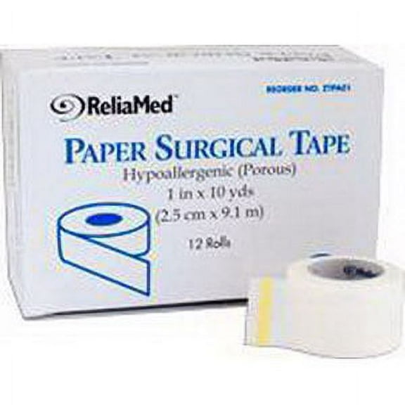 ReliaMed Paper Surgical Tape 1" x 10 yds.