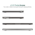 thumbnail image 3 of Case For MacBook Air 15 inch 2023 A2941 M2 Chip with Liquid Retina Display Touch ID,Ultra Thin Plastic Hard Shell Cover with Keyboard Skin & Type C Adapter, 3 of 7