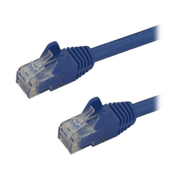 StarTech.com N6PATCH10BL Cat6 Ethernet Cable - 10 ft - Blue - Patch Cable - Snagless Cat5 Cable - Network Cable - Ethernet Cord - Cat 6 Cable - 10ft