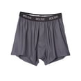 thumbnail image 3 of Bolter Men's 4 Pack Performance Boxers Shorts (X-Large, Black/Grey), 3 of 4