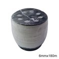 thumbnail image 2 of Cuerda de coser Jumpingount Cuerda elástica de un solo color Banda elástica plana 6 mm 200 yardas Blanco, 2 of 6