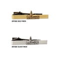 thumbnail image 2 of San Antonio Texas Antique Silver Temple 2.25" Tieclip by Ringmasters, 2 of 3