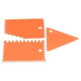 thumbnail image 3 of Cake Cream Scraper Irregular Teeth DIY Smoother Set for Baking Accessories, 3 of 7
