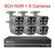 thumbnail image 1 of Sistema de cámara de seguridad Techage 8CH 5MP HD POE NVR Kit CCTV Audio bidireccional AI Detección de rostro Videovigilancia al aire libre Conjunto de cámara IP Tan Jianjun unisex, 1 of 2