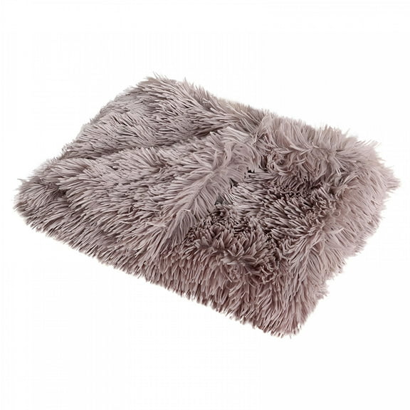 LAMIRO Fluffy Pet Blanket for Dogs Cats Reversible Sherpa Plush Calming Throw for Puppies Kittens Warm Washable Dog Cat Bed Blanket for Small Medium Large Pets Sofa&Travel