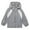 Grey, variant on Boys Casual Outdoor Jacket Long Sleeve Zip Front Sun Lightweight Coat for Youth Daily Wear Season