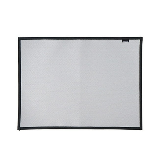 Matsuzay Manta ignífuga para barbacoa, estufa de fibra de vidrio, esterilla ignífuga para fogatas, para exteriores, interiores, pesca, Cocina y Comedor 46x35cm
