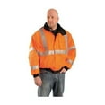 thumbnail image 2 of LUX-TJBJ-OXL High Visibility Jacket, XL, Orange, Unisex, 2 of 2