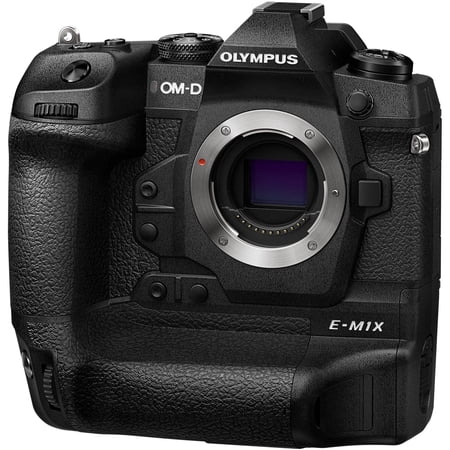 Olympus OM-D E-M1X 20.4 Megapixel Mirrorless Camera Body Only - Black - 4/3" Sensor - Autofocus - 3" Touchscreen LCD - Electronic Viewfinder - 5184 x 3888 Image - 4096 x 2160 Video - HD Movie Mode -