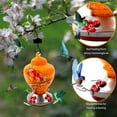 Garden Hummingbird Feeder with Perch,25 Fluid Ounces Hummingbird Nectar