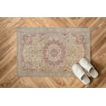 thumbnail image 5 of Turkish Rugs, Chenille Printed Design Rugs, Office Decor Rug, Beige Rug, Home Decor, Custom Rug, Gift Rugs, Accent Rug, Dining Room Rug, Large Rug, 2.6'x5' - 80x150 cm, 5 of 8