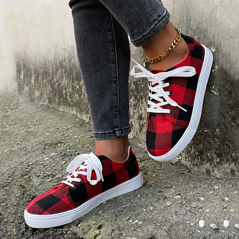 Women's Open Toe Sneakers Red
