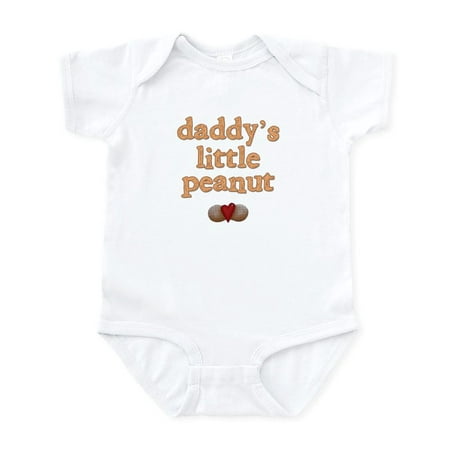 

CafePress - Daddy s Little Peanut Infant Creeper Body Suit - Baby Light Bodysuit Size Newborn - 24 Months