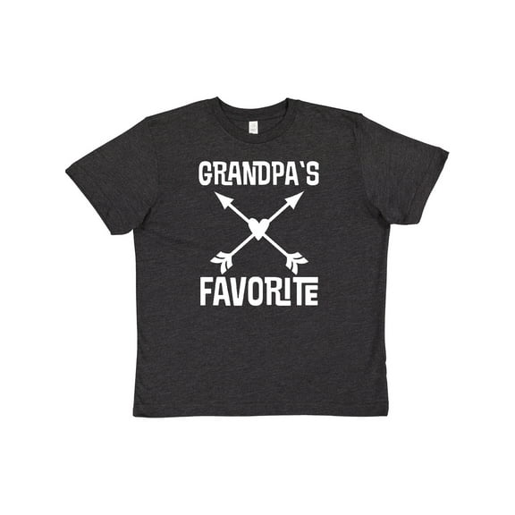 Inktastic Grandpa Favorite Grandchild Gift Youth T-Shirt
