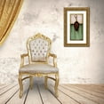 thumbnail image 3 of Eve 18x32 Gold Ornate Wood Framed with Double Matting Museum Art Print Titled - Stripes, 3 of 4