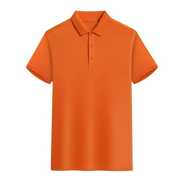 Camisa de manga corta con cuello para hombre: ventilación de malla, polo de golf de secado rápido, tallas M-XXXXL