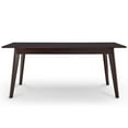 thumbnail image 5 of Oracle 69" Rectangle Dining Table in Cappuccino, 5 of 6