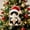 A, variant on EWASWON Christmas Car Ornament, 2D Acrylic Cat Rearview Mirror Charm, Cute Xmas Hanging Decor for Car Interior & Christmas Tree, Stocking Stuffer Gift for Cat Lovers, 1 Pack