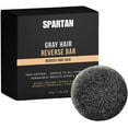 thumbnail image 1 of LAICAIW SPARTAN Gray Hair Reverse Bar, Man Gray Hair Reverse Bar, Mane Gray Reverse Bar, Spartan Bar Soap, Gray White Hair Repair, Unisex, Spartan Grey Hair Shampoo Bar for Men and Women (2pcs), 1 of 6