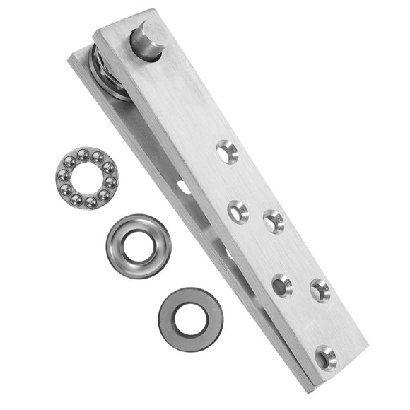 Moluckfu 1Jgo Bisagra Pivote Pesada Con Construcción En Inoxidable Y Rotación De 360