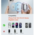 thumbnail image 2 of Suritch for MagSafe Phone Grip Magnetic Phone Grip Stand Finger Loop Ring Kickstand for iPhone 15 Pro Max, Pro, Plus, Mini 14 13 12, 2 of 4
