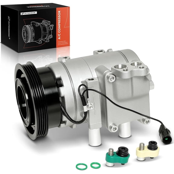 A-Premium AC Compressor with Clutch Compatible with Hyundai Accent 2001-2005 2001-2005 L4 1.6L