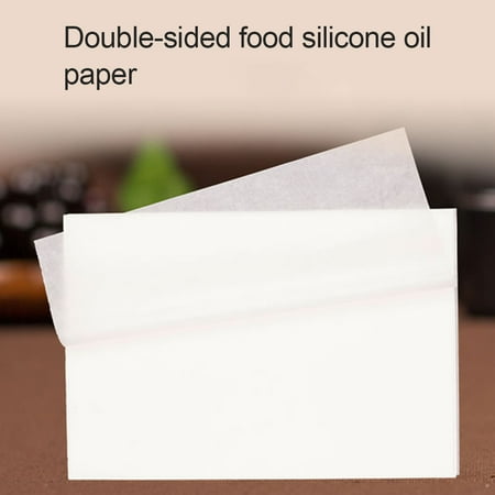 

Opolski 20Pcs Kitchen Non-Stick Oil Absorbing Baking Pan Bottom Paper Mat Bakery Tool