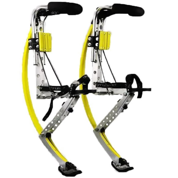 Zapatos de Canguro para Adultos con Zancos de Salto para Ejercicio Físico (200-242lbs/90-110kg) Zapatos de Rebote Amarillos