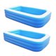 thumbnail image 1 of Piscina inflable familiar de 2 piezas, piscina de salón inflable de tamaño completo, patio trasero, jardín, asiento de agua para el hogar para bebés, Macarena Bañera inflable para piscina, 1 of 8