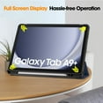 thumbnail image 6 of ELEHOLD for Samsung Galaxy Tab A9+ 2023 Tri-fold Leather Case Adjustable Kickstand Magnetic Folio Slim Shockproof Case for Samsung Galaxy Tab A9 Plus 11 Inch Tablet,Darkblue, 6 of 9
