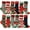 12 Pack Fuzzy Christmas Socks Womens, variant on Yacht & Smith 12 Pairs Christmas Fuzzy Socks, Womens Holiday Slipper Sock, Furry, Bulk Gift Holiday Stocking Stuffer