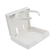 thumbnail image 5 of Portavasos plegable para pared, universal, ajustable, para botes y botellas blanco, 5 of 9