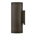 thumbnail image 6 of Hinkley Lighting - Silo - 16W 2 LED Mediuml Outdoor Wall Lantern In Modern, 6 of 11