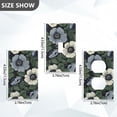 thumbnail image 7 of Yayeee Blank Wall Plate Cover 1-Gang 4.5"x2.7" Home Unused Decorative Outlet, Dark Floral, 7 of 7