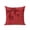 Red, variant on Tiny Red Bows Outdoor Throw Pillow with Insert, 18"x18" Winter Christmas Crossing Leaf Wreath Diamond Plaid Waterproof Decorative Square Patio Pillows for Small Patio Chairs, Balcony, Couch