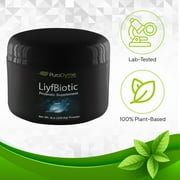 PuraDyme LiyfBiotic Probiotic Powder, Digestive Supplement for Adults (8oz)